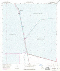 Andytown Florida Historical topographic map, 1:24000 scale, 7.5 X 7.5 Minute, Year 1963