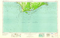 Apalachicola Florida Historical topographic map, 1:250000 scale, 1 X 2 Degree, Year 1960