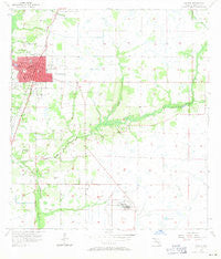Arcadia Florida Historical topographic map, 1:24000 scale, 7.5 X 7.5 Minute, Year 1957