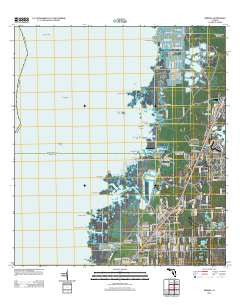 Aripeka Florida Historical topographic map, 1:24000 scale, 7.5 X 7.5 Minute, Year 2012