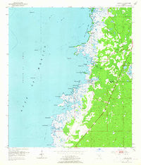 Aripeka Florida Historical topographic map, 1:24000 scale, 7.5 X 7.5 Minute, Year 1954