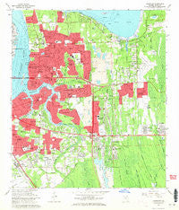 Arlington Florida Historical topographic map, 1:24000 scale, 7.5 X 7.5 Minute, Year 1963
