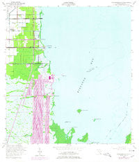 Arsenicker Keys Florida Historical topographic map, 1:24000 scale, 7.5 X 7.5 Minute, Year 1956