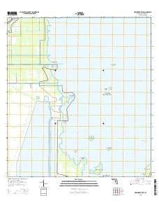 Arsenicker Keys Florida Current topographic map, 1:24000 scale, 7.5 X 7.5 Minute, Year 2015