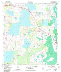 Ashton Florida Historical topographic map, 1:24000 scale, 7.5 X 7.5 Minute, Year 1953