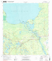 Astor Florida Historical topographic map, 1:24000 scale, 7.5 X 7.5 Minute, Year 1972