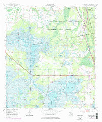 Aurantia Florida Historical topographic map, 1:24000 scale, 7.5 X 7.5 Minute, Year 1950