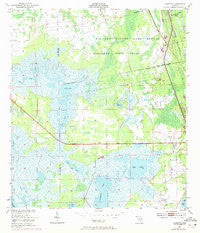 Aurantia Florida Historical topographic map, 1:24000 scale, 7.5 X 7.5 Minute, Year 1950