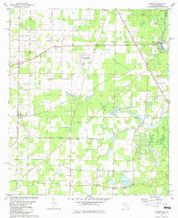 Bascom Florida Historical topographic map, 1:24000 scale, 7.5 X 7.5 Minute, Year 1982