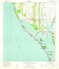 Bay Pines Florida Historical topographic map, 1:24000 scale, 7.5 X 7.5 Minute, Year 1943