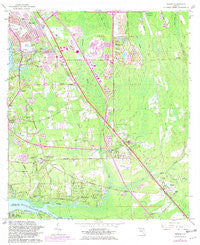 Bayard Florida Historical topographic map, 1:24000 scale, 7.5 X 7.5 Minute, Year 1964
