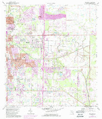 Bee Ridge Florida Historical topographic map, 1:24000 scale, 7.5 X 7.5 Minute, Year 1973
