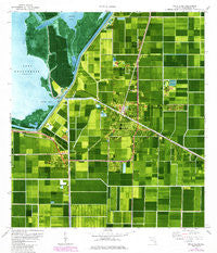 Belle Glade Florida Historical topographic map, 1:24000 scale, 7.5 X 7.5 Minute, Year 1970