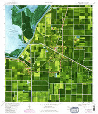 Belle Glade Florida Historical topographic map, 1:24000 scale, 7.5 X 7.5 Minute, Year 1970