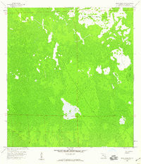 Belle Meade NE Florida Historical topographic map, 1:24000 scale, 7.5 X 7.5 Minute, Year 1958