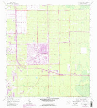 Belle Meade NW Florida Historical topographic map, 1:24000 scale, 7.5 X 7.5 Minute, Year 1958