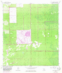 Belle Meade NW Florida Historical topographic map, 1:24000 scale, 7.5 X 7.5 Minute, Year 1958