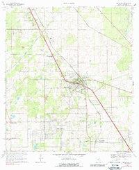 Belleview Florida Historical topographic map, 1:24000 scale, 7.5 X 7.5 Minute, Year 1967