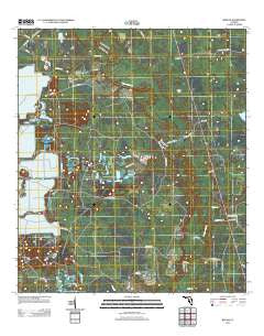 Benton Florida Historical topographic map, 1:24000 scale, 7.5 X 7.5 Minute, Year 2012