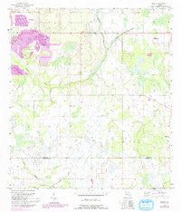 Bereah Florida Historical topographic map, 1:24000 scale, 7.5 X 7.5 Minute, Year 1956