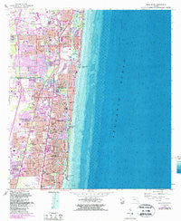 Boca Raton Florida Historical topographic map, 1:24000 scale, 7.5 X 7.5 Minute, Year 1962