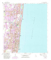 Boca Raton Florida Historical topographic map, 1:24000 scale, 7.5 X 7.5 Minute, Year 1962