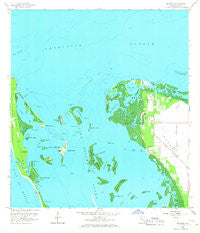 Bokeelia Florida Historical topographic map, 1:24000 scale, 7.5 X 7.5 Minute, Year 1958