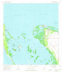 Bokeelia Florida Historical topographic map, 1:24000 scale, 7.5 X 7.5 Minute, Year 1958