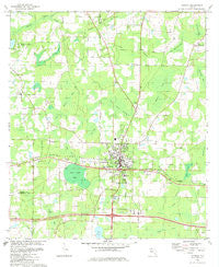 Bonifay Florida Historical topographic map, 1:24000 scale, 7.5 X 7.5 Minute, Year 1982