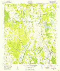 Bostwick Florida Historical topographic map, 1:24000 scale, 7.5 X 7.5 Minute, Year 1949