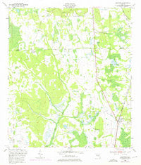 Bostwick Florida Historical topographic map, 1:24000 scale, 7.5 X 7.5 Minute, Year 1949
