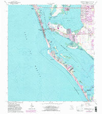 Bradenton Beach Florida Historical topographic map, 1:24000 scale, 7.5 X 7.5 Minute, Year 1964