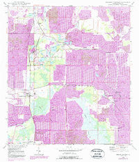 Bradley Junction Florida Historical topographic map, 1:24000 scale, 7.5 X 7.5 Minute, Year 1949