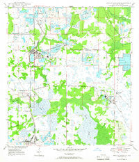 Bradley Junction Florida Historical topographic map, 1:24000 scale, 7.5 X 7.5 Minute, Year 1949