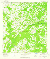 Branchborough Florida Historical topographic map, 1:24000 scale, 7.5 X 7.5 Minute, Year 1960