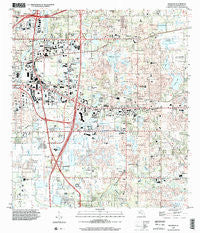 Brandon Florida Historical topographic map, 1:24000 scale, 7.5 X 7.5 Minute, Year 1999
