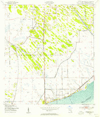 Brighton SE Florida Historical topographic map, 1:24000 scale, 7.5 X 7.5 Minute, Year 1953