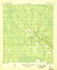 Broad Branch Florida Historical topographic map, 1:31680 scale, 7.5 X 7.5 Minute, Year 1945