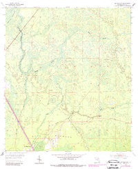 Bronson SW Florida Historical topographic map, 1:24000 scale, 7.5 X 7.5 Minute, Year 1954