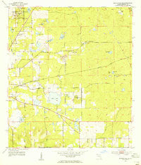 Brooksville SE Florida Historical topographic map, 1:24000 scale, 7.5 X 7.5 Minute, Year 1954