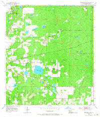 Brooksville SE Florida Historical topographic map, 1:24000 scale, 7.5 X 7.5 Minute, Year 1954