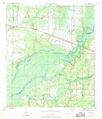 Bruce Florida Historical topographic map, 1:24000 scale, 7.5 X 7.5 Minute, Year 1944