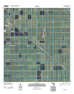 Bryant Florida Historical topographic map, 1:24000 scale, 7.5 X 7.5 Minute, Year 2012