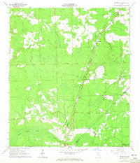 Bryceville Florida Historical topographic map, 1:24000 scale, 7.5 X 7.5 Minute, Year 1964