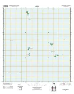 Buchanan Keys Florida Historical topographic map, 1:24000 scale, 7.5 X 7.5 Minute, Year 2012