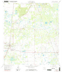 Bushnell Florida Historical topographic map, 1:24000 scale, 7.5 X 7.5 Minute, Year 1958