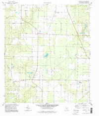 Chumuckla Florida Historical topographic map, 1:24000 scale, 7.5 X 7.5 Minute, Year 1994