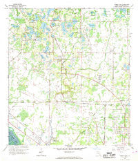 Citrus Park Florida Historical topographic map, 1:24000 scale, 7.5 X 7.5 Minute, Year 1956