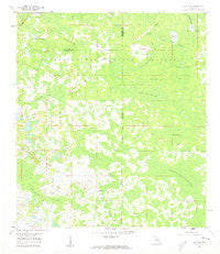 Clay Sink Florida Historical topographic map, 1:24000 scale, 7.5 X 7.5 Minute, Year 1960