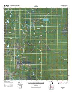 Clay Sink Florida Historical topographic map, 1:24000 scale, 7.5 X 7.5 Minute, Year 2012